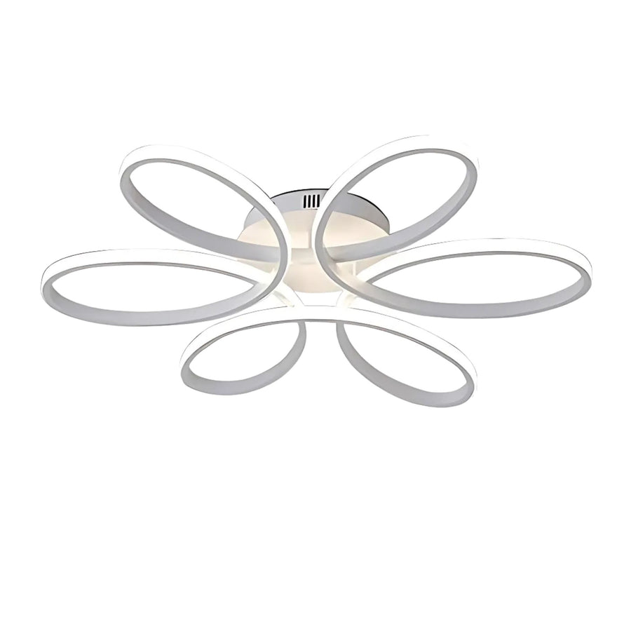 Πολυέλαιος LED με τηλεχειριστήριο ELIZA, 65W, Κρύο/Ζεστό/Ουδέτερο φως, Ρυθμιζόμενο, Λευκό