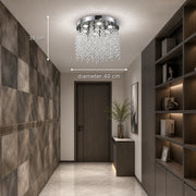 Crystal LED Chandelier LLC210/400CH Στρογγυλός, 22W, Δροσερό/Ζεστό/Ουδέτερο φως, Crystal, Shiny Chrome - 02_LLC210-400CH.png