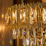 Crystal Chandelier BELVEDERE Elegance 8xE14, Διάμετρος 50cm, Γυαλιστερό Χρυσό, Ρυθμιζόμενο Ύψος - 03_CC912-500GD.png
