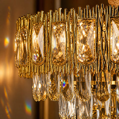 Crystal Chandelier BELVEDERE Elegance 8xE14, Διάμετρος 50cm, Γυαλιστερό Χρυσό, Ρυθμιζόμενο Ύψος - 03_CC912-500GD.png