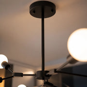 Modernist Hexa 8 Duo Chandelier, 8x E27, Black and Gold, Modern Design - 03_LC362-8BKGD.png
