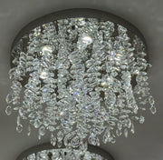 Crystal LED Chandelier LLC210/400CH Στρογγυλός, 22W, Κρύο/Ζεστό/Ουδέτερο φως, Crystal, Shiny Chrome - 03_LLC210-400CH.png