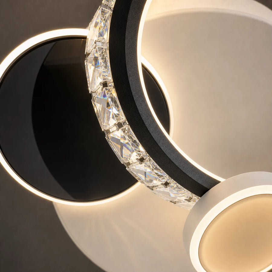 Κρυστάλλινος πολυέλαιος LED PRISMIQ 45W, 3 κύκλοι, Κρύο/Ζεστό/Ουδέτερο φως, Μαύρο - 02_LL654-300BK.png
