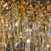 TOPKAPI Nobile Crystal Chandelier 6xE14, Διάμετρος 40cm, Γυαλιστερό Χρυσό, Ρυθμιζόμενο Ύψος - 04_CC810-400GD.png