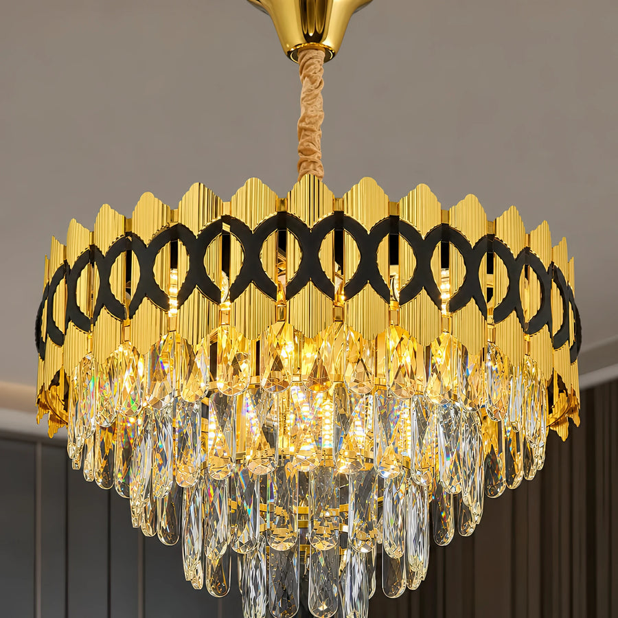 Candelabru Cristal PIERREFONDS Eleganza 8x E14, Diametru 48.5cm, Auriu Lucios, Inaltime Reglabila - 04_CC8942-500.png