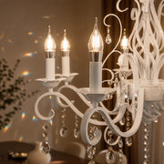 Candelabru DELLI SANTI 6xE14, Diametru 52cm, Alb, Inaltime Reglabila - 04_LC130-6WH.png