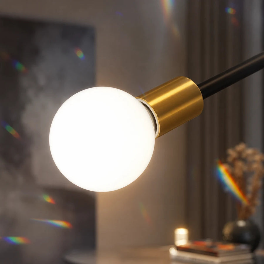 Gentile Modernist Chandelier, 4x E27, Black and Gold, Modern Design - 04_LC362-4BKGD.png