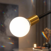 Modernist Hexa 8 Duo Chandelier, 8x E27, Black and Gold, Modern Design - 04_LC362-8BKGD.png