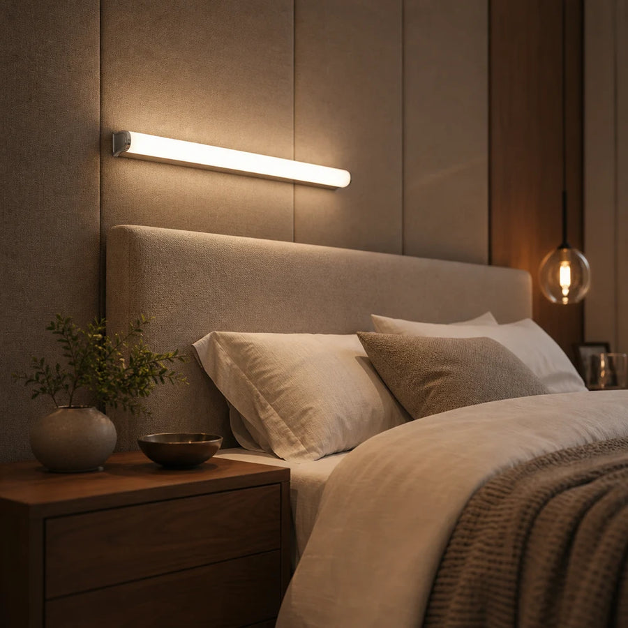 Φωτιστικό τοίχου LED μπάνιου, GARDA, 10W, γραμμικό, Θερμό/Ουδέτερο/Ψυχρό φως, Χρώμιο - 05_AB103-60CH.png