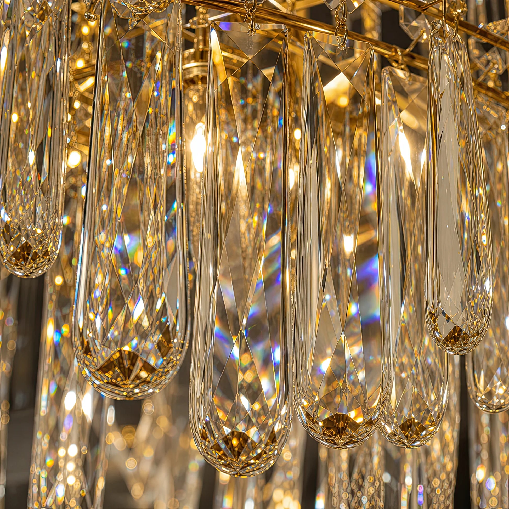 TOPKAPI Nobile Crystal Chandelier 6xE14, Διάμετρος 40cm, Γυαλιστερό Χρυσό, Ρυθμιζόμενο Ύψος - 05_CC810-400GD.png