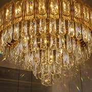 Crystal Chandelier BELVEDERE Elegance 8xE14, Διάμετρος 50cm, Γυαλιστερό Χρυσό, Ρυθμιζόμενο Ύψος - 05_CC912-500GD.png