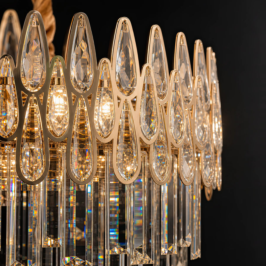 Crystal Chandelier ALHAMBRA Nobile 5x E14, Διάμετρος 40cm, Γυαλιστερό Χρυσό, Ρυθμιζόμενο Ύψος - 05_CC920-400GD.png