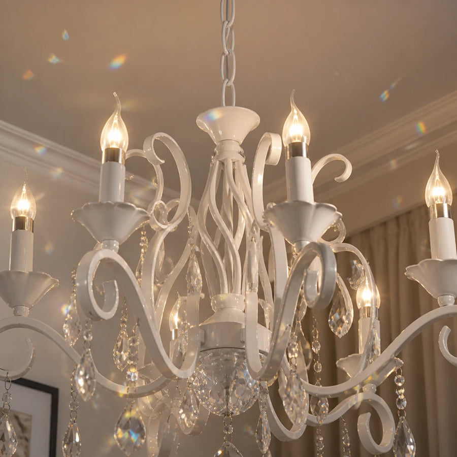 Candelabru DELLI SANTI 6xE14, Diametru 52cm, Alb, Inaltime Reglabila - 05_LC130-6WH.png