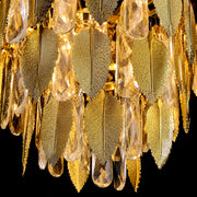 Crystal Chandelier VENARIA 8x E14, Διάμετρος 50cm, Γυαλιστερό Χρυσό, Ρυθμιζόμενο Ύψος - 06_CC8052-500GD.png