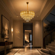 Crystal Chandelier BELVEDERE Elegance 8xE14, Διάμετρος 50cm, Γυαλιστερό Χρυσό, Ρυθμιζόμενο Ύψος - 06_CC912-500GD.png