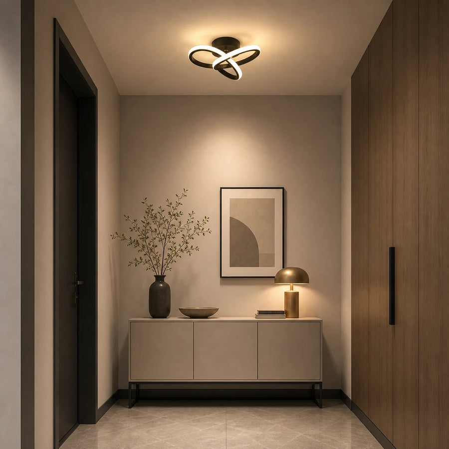 Πολυέλαιος LED VERTEX Infinitum 13W, Ψυχρός/Ζεστός/Ουδέτερος φωτισμός, Μαύρος - 07_LL563BK.png
