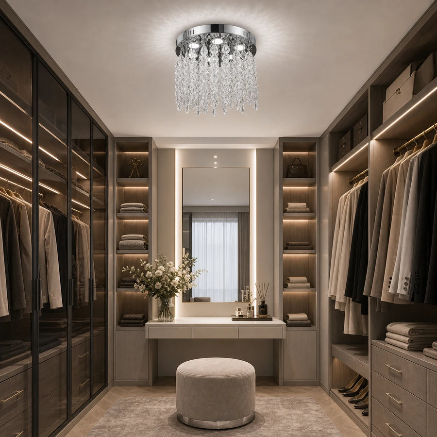 Crystal LED Chandelier LLC210/400CH Στρογγυλός, 22W, Δροσερό/Ζεστό/Ουδέτερο φως, Κρύσταλλο, Γυαλιστερό Chrome - 07_LLC210-400CH.png