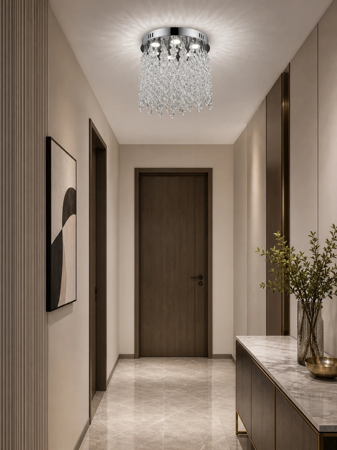 Crystal LED Chandelier LLC210/400CH Στρογγυλός, 22W, Κρύο/Ζεστό/Ουδέτερο φως, Κρύσταλλο, Γυαλιστερό Chrome - 08_LLC210-400CH.png
