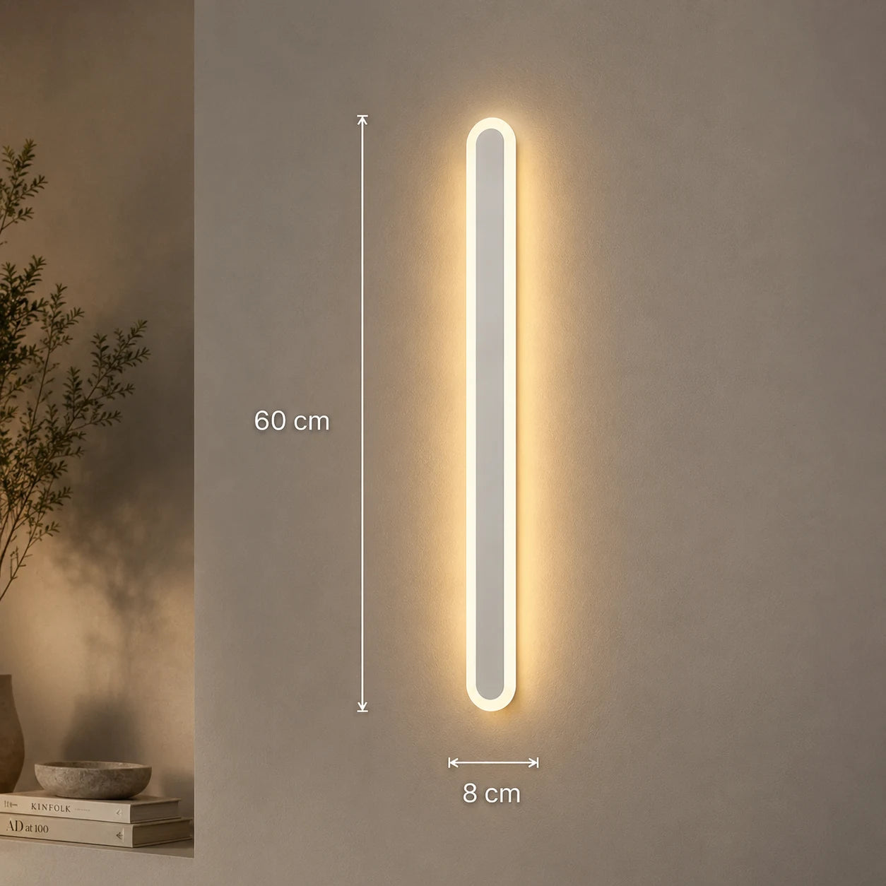 Aplica LED de Exterior SUHA, Lungime 60cm, 8W, IP65, Metal, Liniar, Alb - 09_AX201-600WH.png