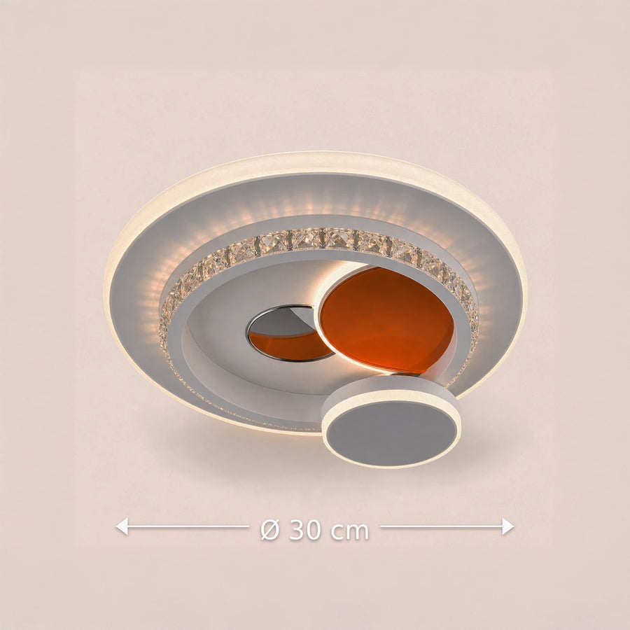 Πολυέλαιος LED με κρύσταλλο HELIOX, 40W, 4 κύκλοι, Κρύο/Ζεστό/Ουδέτερο φως, Λευκό - 09_LL653-300OR.png