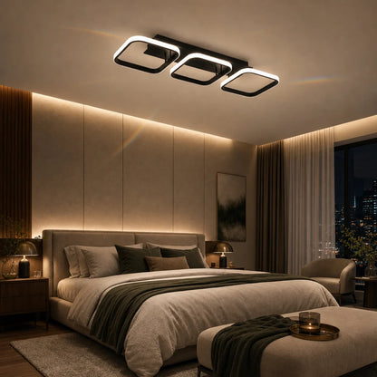 Πολυέλαιος LED VERTEX 34W, 3 Τετράγωνα, Γραμμικό, Κρύο/Ζεστό/Ουδέτερο φως, Μαύρο - 09_LL770-3BK.png