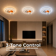 Πολυέλαιος LED με κρύσταλλο HELIOX, 40W, 4 κύκλοι, Κρύο/Ζεστό/Ουδέτερο φως, Λευκό - 10_LL653-300OR.png