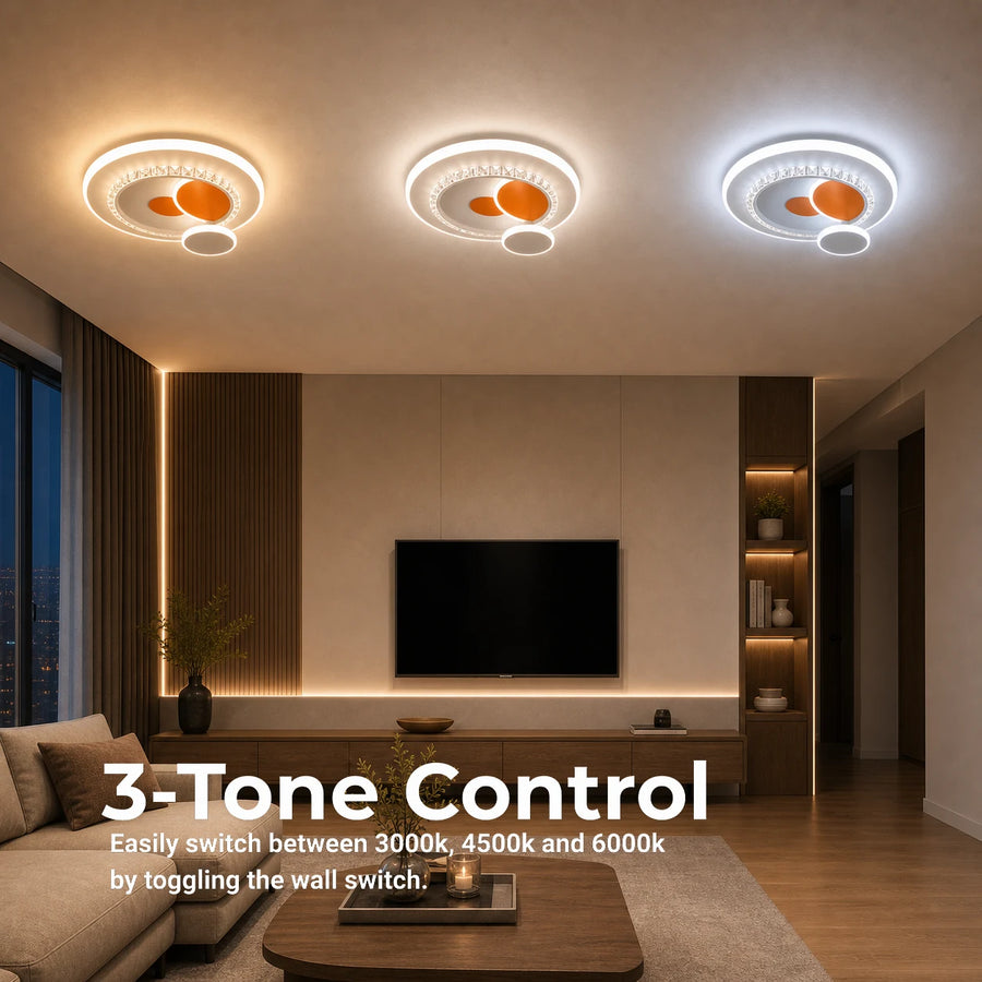 Πολυέλαιος LED με κρύσταλλο HELIOX, 40W, 4 κύκλοι, Κρύο/Ζεστό/Ουδέτερο φως, Λευκό - 10_LL653-300OR.png