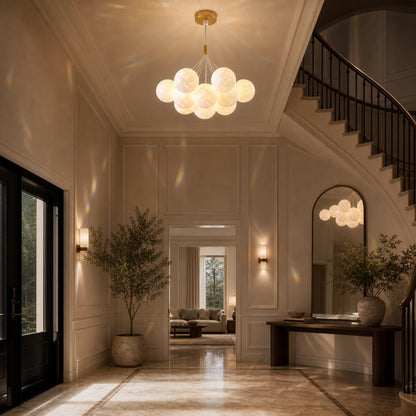 ΣΥΓΧΡΟΝΟΣ πολυέλαιος, τύπου εκκρεμές, LOFT Bagliore, Globe, 7xE27, Ρυθμιζόμενο ύψος, Χρυσός - 13_LC816-7GD.png