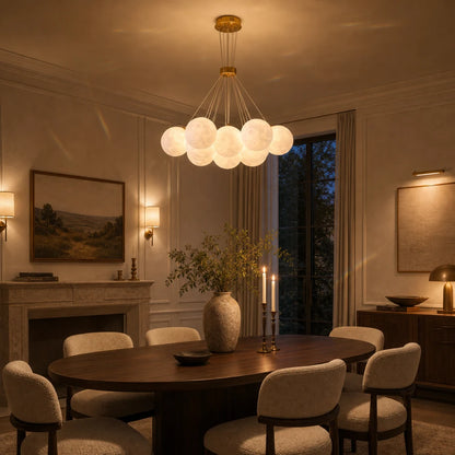 MODERN LOFT Chandelier Bagliore, Globe, 9xE27, Ρυθμιζόμενο ύψος, Χρυσό - 13_LC816-9GD.png