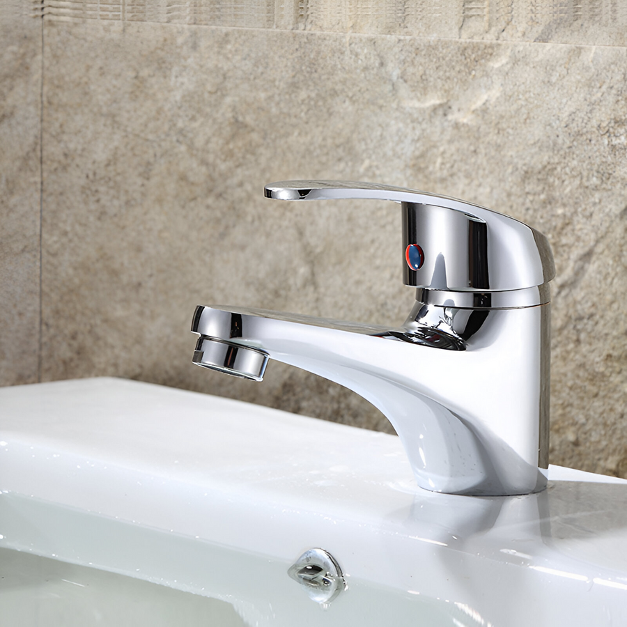 Washbasin της μπαταρίας, κράμα, Chrome, LV001