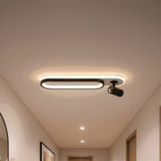 Πολυέλαιος LED με Ρυθμιζόμενο Προβολέα FISSO Camilla 49W, φως 3000/4000/6000k, Μαύρο