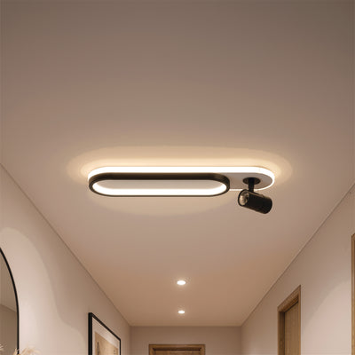 Ρυθμιζόμενος προβολέας LED FISSO Camilla 49W, φως 3000/4000/6000k, Μαύρος