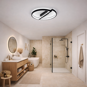 Πολυέλαιος LED με τηλεχειριστήριο VECTOR ARCUS 52W, 2 Στοιχεία, Κρύο/Ζεστό/Ουδέτερο φως, Ρυθμιζόμενο, Μαύρο