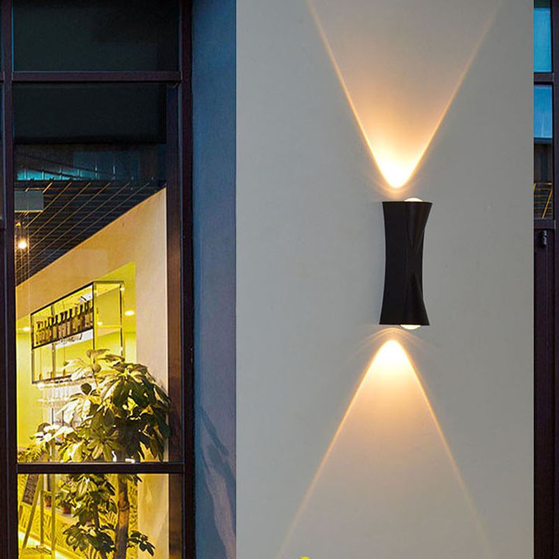 Fantasis Εφαρμογή εξωτερικού και εσωτερικού LED, 2 πηγές x 1W, IP65, μεταλλικό, μαύρο, 3000K