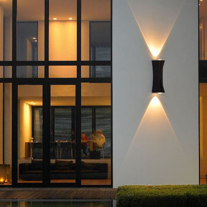 Fantasis Εφαρμογή εξωτερικού και εσωτερικού LED, 2 πηγές x 1W, IP65, μεταλλικό, μαύρο, 3000K