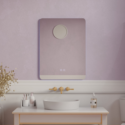 Καθρέφτης LED Touch Alexandra, σύστημα Demister 45X60cm