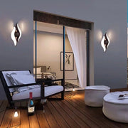 Φωτιστικό τοίχου LED εξωτερικού και εσωτερικού χώρου, 4 πηγές x 1W, IP65, ABS, Μαύρο, 3000K