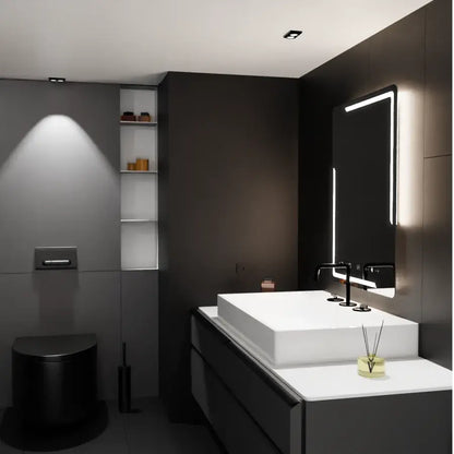 Mirror LED ορθογώνιο 60x80cm Rayonnement Motionglow Marcello System Disabling & Θερμόμετρο Dimable Θερμόμετρο