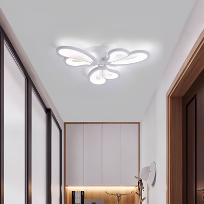 LED Lust με τηλεχειριστήριο Blossom, 43W, 3 πέταλα, κρύο/ζεστό/ουδέτερο φως, ασταθές, λευκό