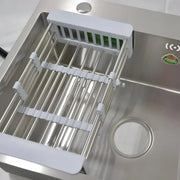 Νεροχύτη κουζίνας 75x45x21 cm βουρτσισμένο ανοξείδωτο χάλυβα