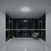ORBITA LED Spot, 5W, Round, Cold Light + RGB, White, Resin and Glass LED Spot Προεπιλεγμένος τίτλος Alessandro Design