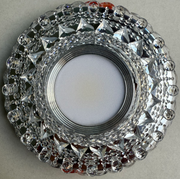 ORBITA LED Spot, 5W, Round, Cold Light + RGB, White, Resin and Glass LED Spot Προεπιλεγμένος τίτλος Alessandro Design