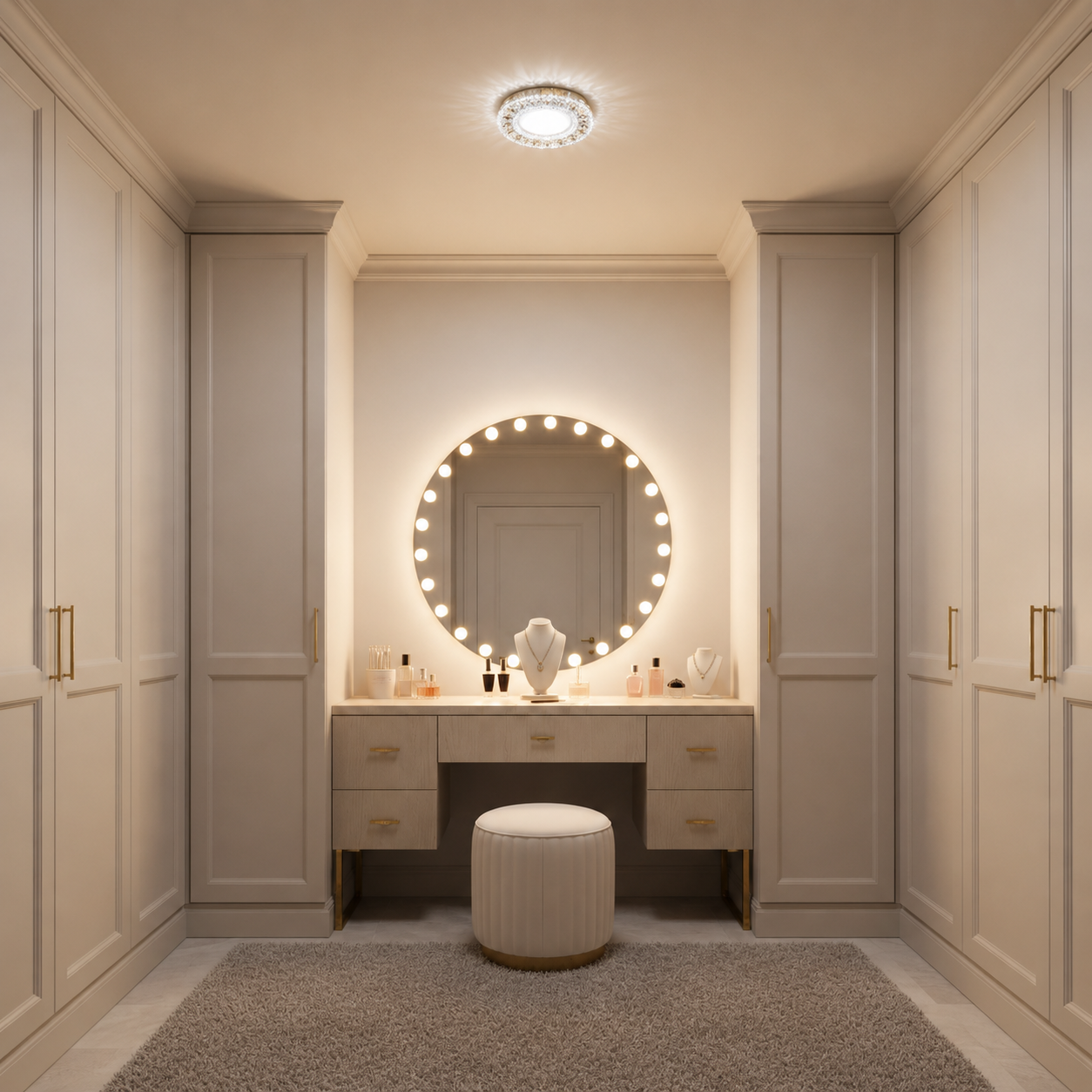 ORBITA LED Spot, 5W, Round, Cold Light + RGB, White, Resin and Glass LED Spot Προεπιλεγμένος τίτλος Alessandro Design