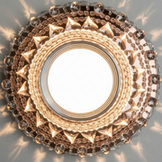 ORBITA LED Spot, 5W, Στρογγυλό, Κρύο / Ζεστό φως, Αντίκα Μπρούντζο, Ρητίνη και Γυαλί LED Spot Προεπιλεγμένος τίτλος Alessandro Design