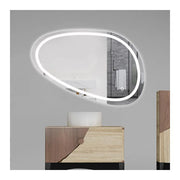 Mirror LED Touch Dissegno Σύστημα DEFRITION 80x45 CM Marcello Funghi Collection