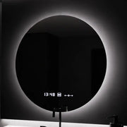 70cm στρογγυλό καθρέφτη καθρέφτη Serenite Motionglow Marcellow Dimable Ρολόι