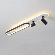 Πολυέλαιος LED με Ρυθμιζόμενο Προβολέα FISSO Camilla 49W, Κρύο/Ζεστό/Ουδέτερο φως, Μαύρο