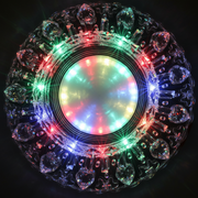 ORBITA LED Spot, 5W, Round, Cold Light + RGB, White, Resin and Glass LED Spot Προεπιλεγμένος τίτλος Alessandro Design