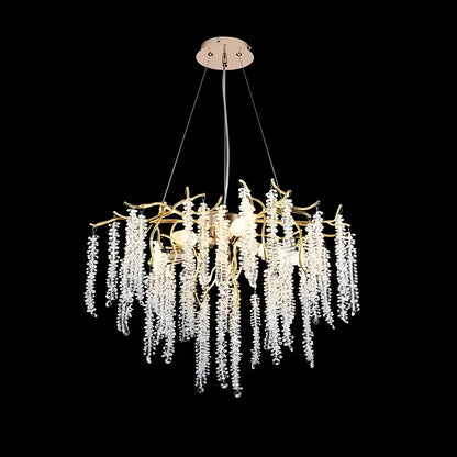Πολυέλαιος Crystal Judson 6x E14 Gold