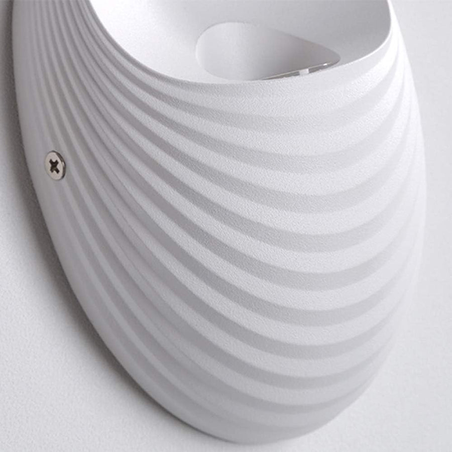 Raisa Εξωτερικό Φωτιστικό Τοίχου, 18W, 3000K, Μαύρο